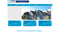 Desktop Screenshot of byronsresort.co.nz
